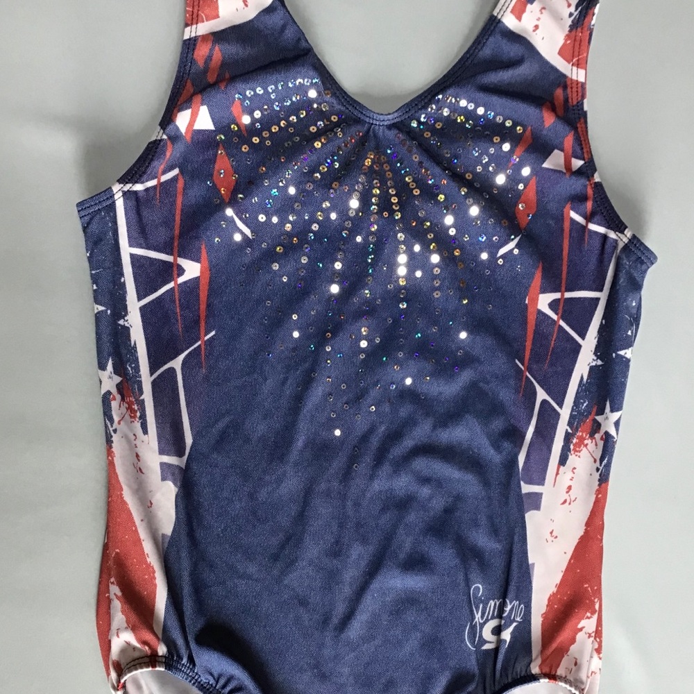 GK gymnastics leotard